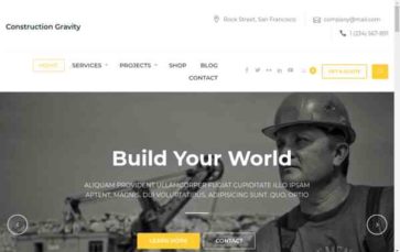 Constrution Gravity (screenshot desktop)