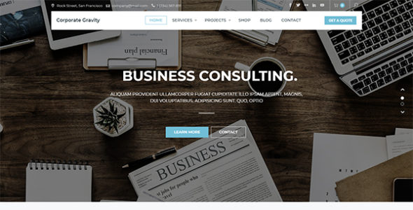 Corporate Gravity (Keon Themes)