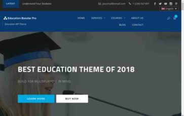 Education Booster Pro (screenshot desktop)
