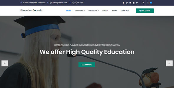 Education Consultr (Keon Themes)