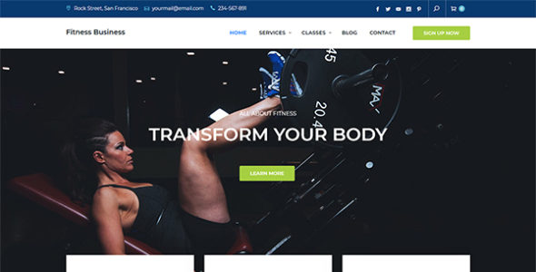 Fitness Business (Keon Themes)