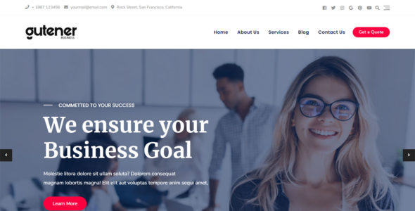 Gutener Business (Keon Themes)