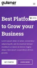 Gutener Business (screenshot mobile)