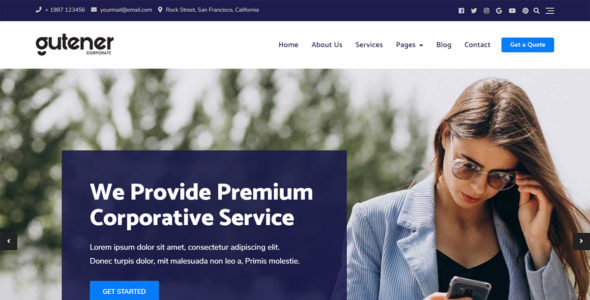 Gutener Corporate (Keon Themes)