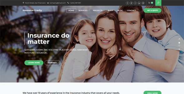 Insurance Gravity (Keon Themes)