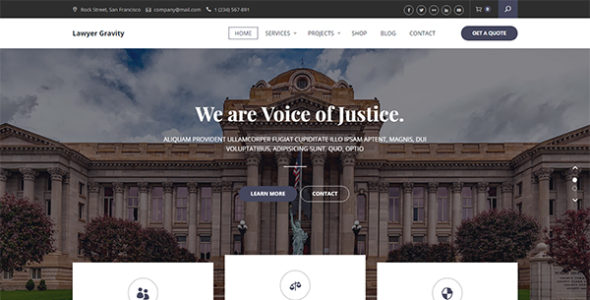 Lawyer Gravity (Keon Themes)