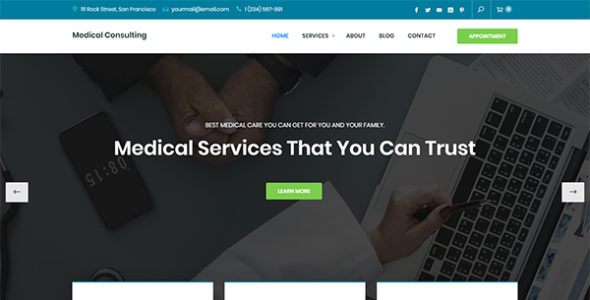 Medical Consulting (Keon Themes)