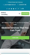 Medical Consulting (screenshot mobile)