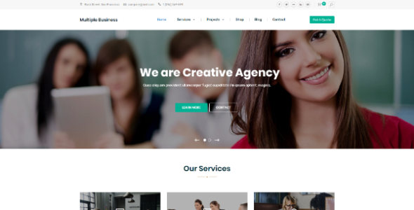 Multiple Business (Keon Themes)