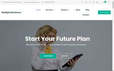 Multiple Business (screenshot desktop)