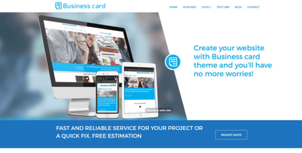 Business Card Pro (Ketchup Themes)