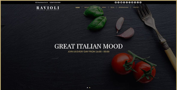 Italian Restaurant Pro (Ketchup Themes)