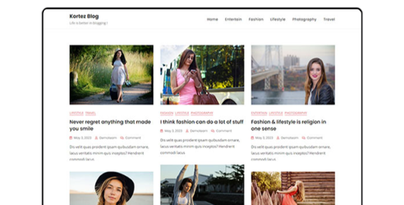 Kortez Blog (Kortez Themes)