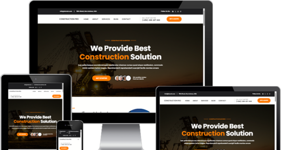 Kortez Construction FSE Pro (Kortez Themes)