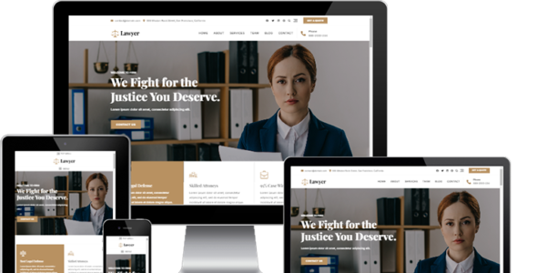Kortez Lawyer Pro (Kortez Themes)