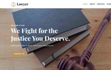 Kortez Lawyer (screenshot desktop)