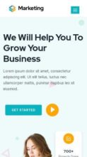Kortez Marketing (screenshot mobile)