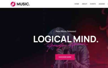 Kortez Music (screenshot desktop)