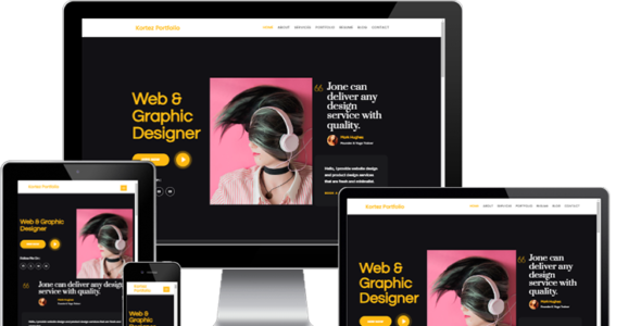 Kortez Portfolio (Kortez Themes)