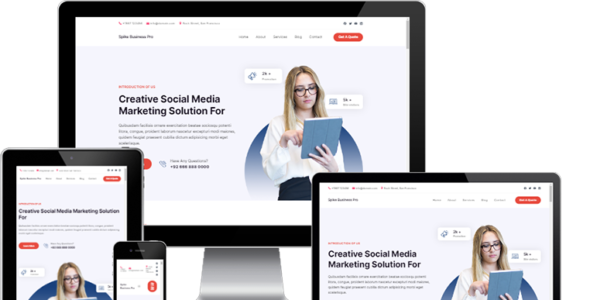 Spike Business Pro (Kortez Themes)