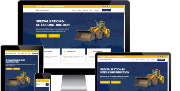 Spike Construction Pro (Kortez Themes)