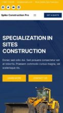 Spike Construction Pro (screenshot mobile)
