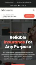 Spike Insurance (screenshot mobile)