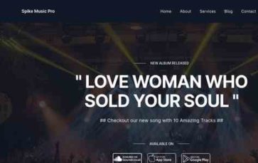 Spike Music Pro (screenshot desktop)