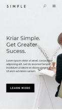 Screenshot Mobile Kriar Simple (screenshot mobile)