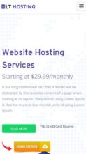 LT Hosting (screenshot mobile)