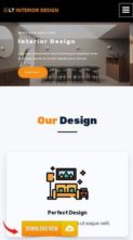 LT Interior Design (screenshot mobile)