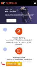 LT Portfolio (screenshot mobile)