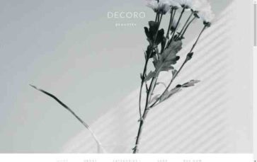 Decoro (screenshot desktop)