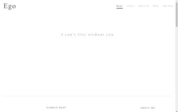 EGO (LA LUCE Design) - (screenshot desktop)