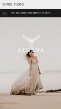 Screenshot Mobile Athena (La Lune Creative) - (screenshot mobile)