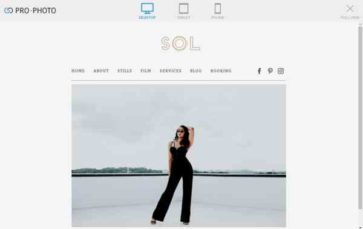 Sol (La Lune Creative) - (screenshot desktop)