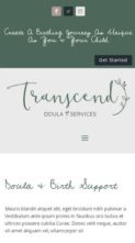 Transcend (Launched Creative) - (screenshot mobile)