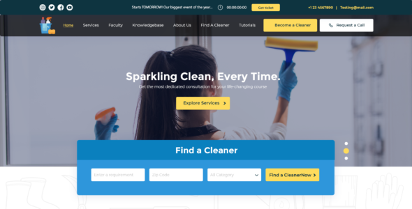Cleaning Specialist Pro (Legacy Themes)