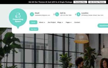 Coworking Office Pro (screenshot desktop)
