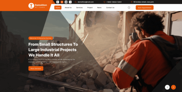 Demolition Contractor Pro (Legacy Themes)