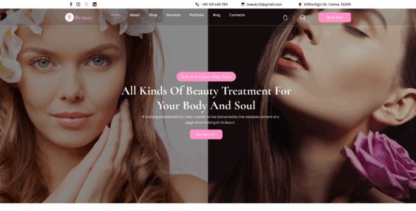 Legacy Beauty Center Pro (Legacy Themes)
