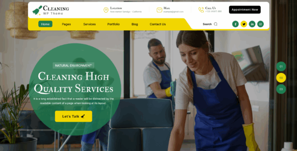 Legacy Cleaning Company Pro (Legacy Themes)