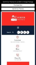 Online Courier Services Pro (screenshot mobile)