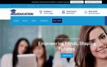 Online Educational Courses Pro (Legacy Themes) (screenshot desktop)