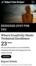Bodyart Tattoo Designer Pro (screenshot mobile)