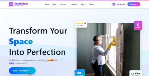 Janitorial Cleaning Services Pro (Logical Themes)
