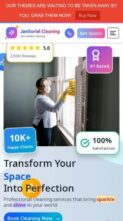 Janitorial Cleaning Services Pro (screenshot mobile)