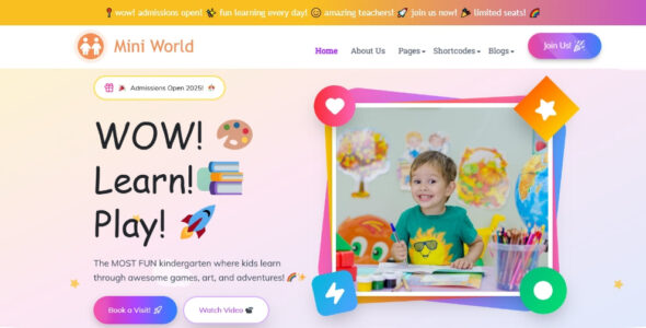 Miniworld Kindergarten Pro (Logical Themes)