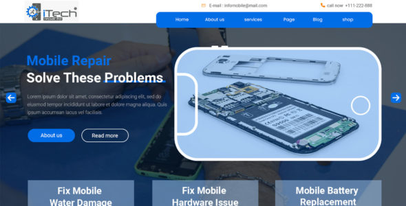 Mobile Repair Shop Pro (Logical Themes)