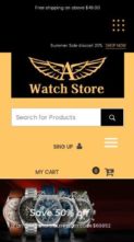 Watch Store Pro (screenshot mobile)